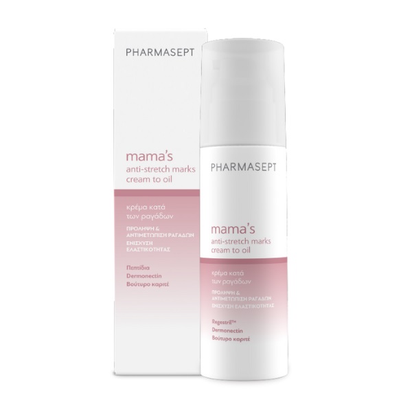 Pharmasept Mama’s Anti-Stretch Marks Cream to Oil , 150ml